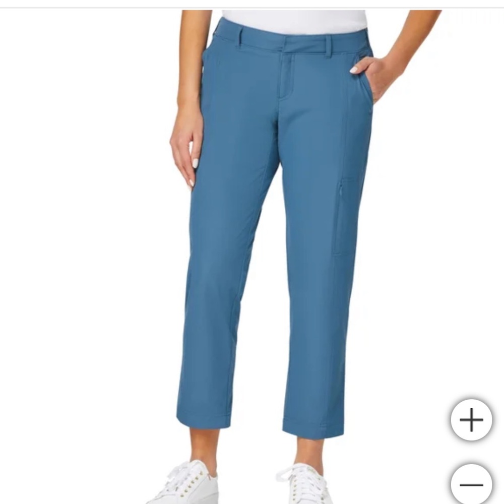 Kirkland Signature Women's Straight-Leg Pants in Slate Blue